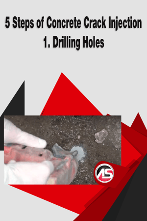 5 Steps of Concrete Crack Injection - Alchemy-Spetec