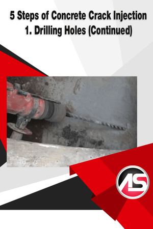 5 Steps of Concrete Crack Injection 1 - blog