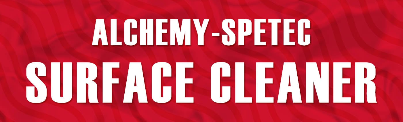 Banner - Alchemy-Spetec Surface Cleaner