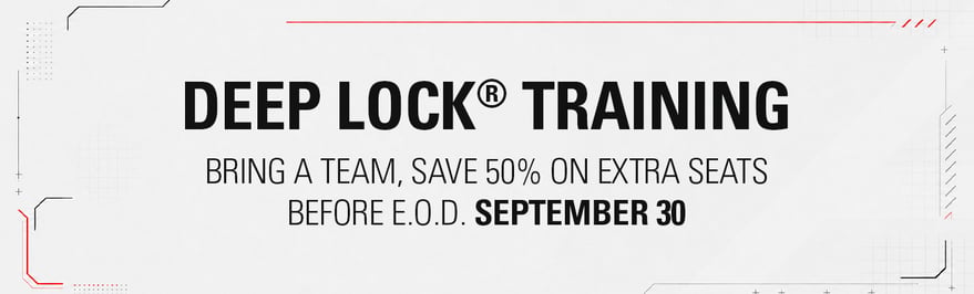 Banner - Deep Lock® Training