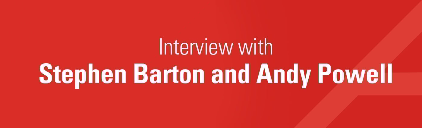 Banner - Interview with Stephen Barton and Andy Powell
