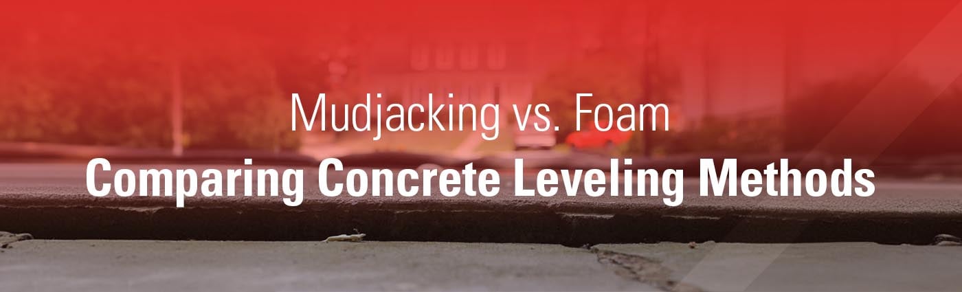 Banner - Mudjacking vs. Foam - Comparing Concrete Leveling Methods