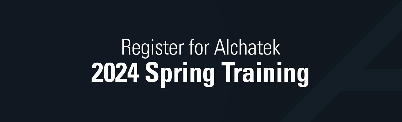 Banner - Register for Alchatek Spring Training