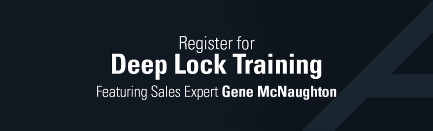 Banner - Register for Deep Lock Training - Featuring Gene McNaughton