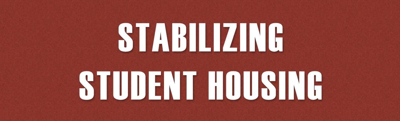 Banner - Stabilizing Student Housing