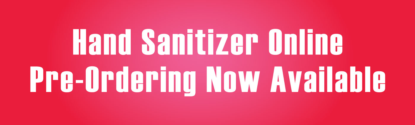 Banner Hand Sanitizer Pre-Ordering Now Available