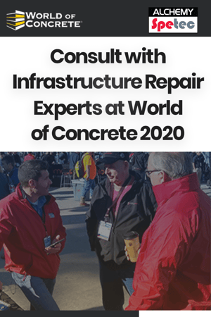 Consult with Infrastructure Repair Experts at World of Concrete 2020