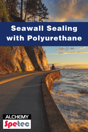  Seawall Sealing with Polyurethane
