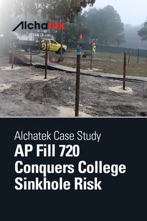 Body - AP Fill 720 Conquers College Sinkhole Risk