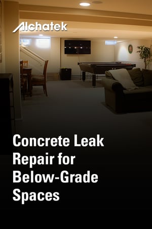 Body - Concrete Leak Repair for Below-Grade Spaces