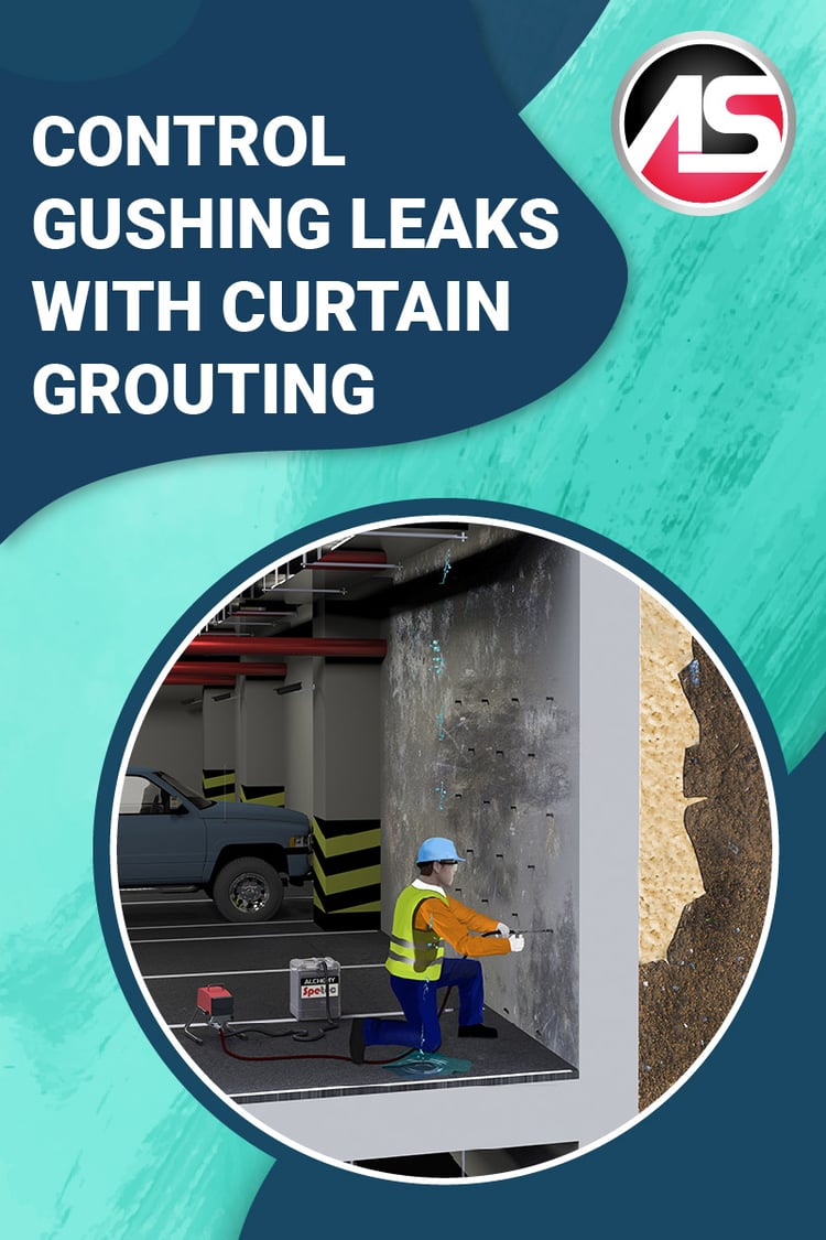 Control Gushing Leaks with Curtain Grouting