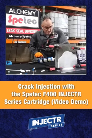 Body - F400 INJECTR Series Crack Injection Demo