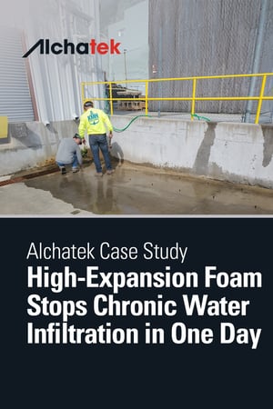 Body - High-Expansion Foam Stops Chronic Water Infiltration in One Day