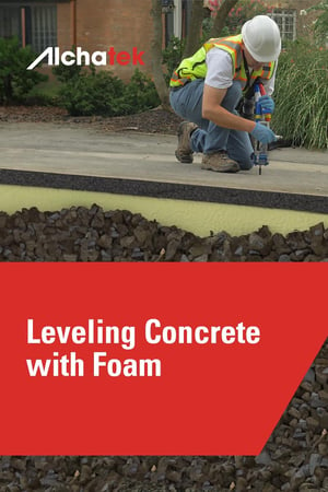 Body - Leveling Concrete with Foam