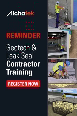 Body - Register for Geotech & Leak Seal Contractor Training REMINDER