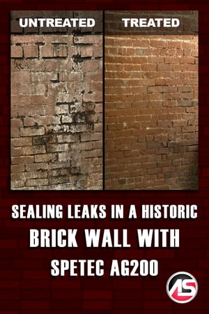 Body - Sealing Leaks in a Historic Brick Wall with Spetec AG200