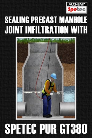 Body - Sealing Precast Manhole Joint Infiltration with GT380