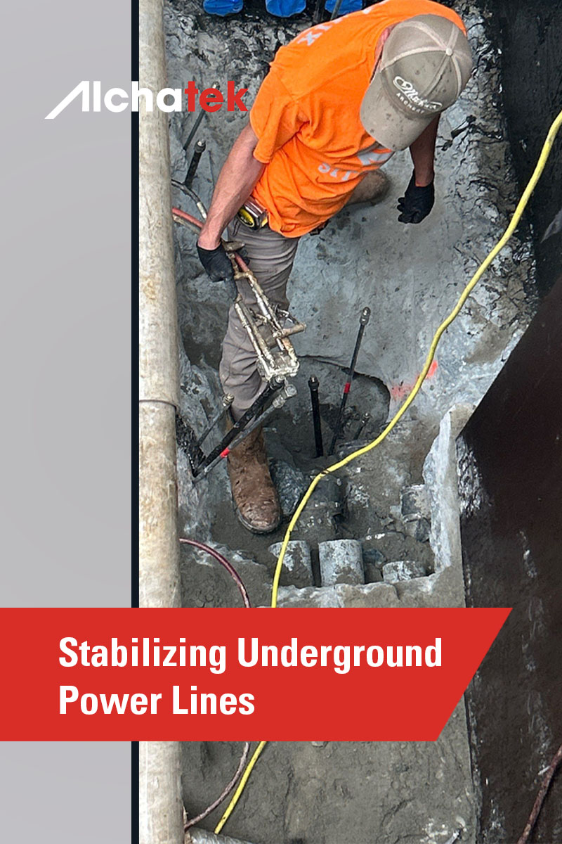Case Study - Stabilizing Underground Power Lines
