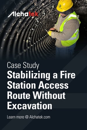 Body - Stabilizing a Fire Station Access Route Without Excavation