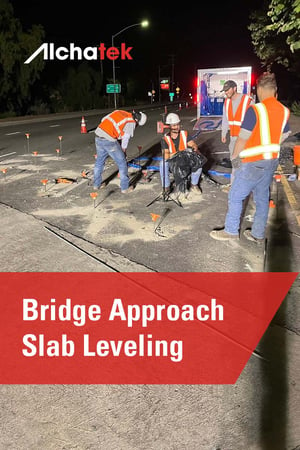 Body Bridge Approach Slab Leveling