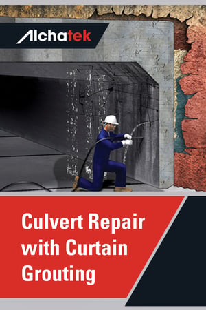 Body Culvert Repair with Curtain Grouting