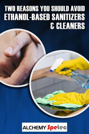 Body-Avoid Ethanol Based Sanitizers and Cleaners