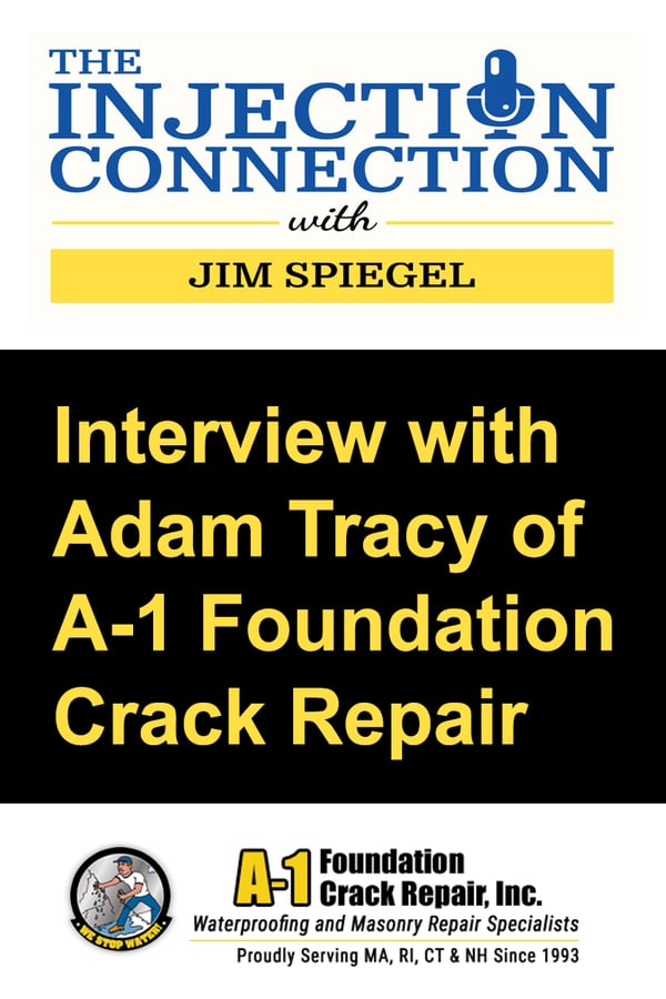 Interview with Adam Tracy of A1 Foundation Crack Repair