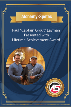 Paul "Captain Grout" Layman Presented with Lifetime Achievement Award
