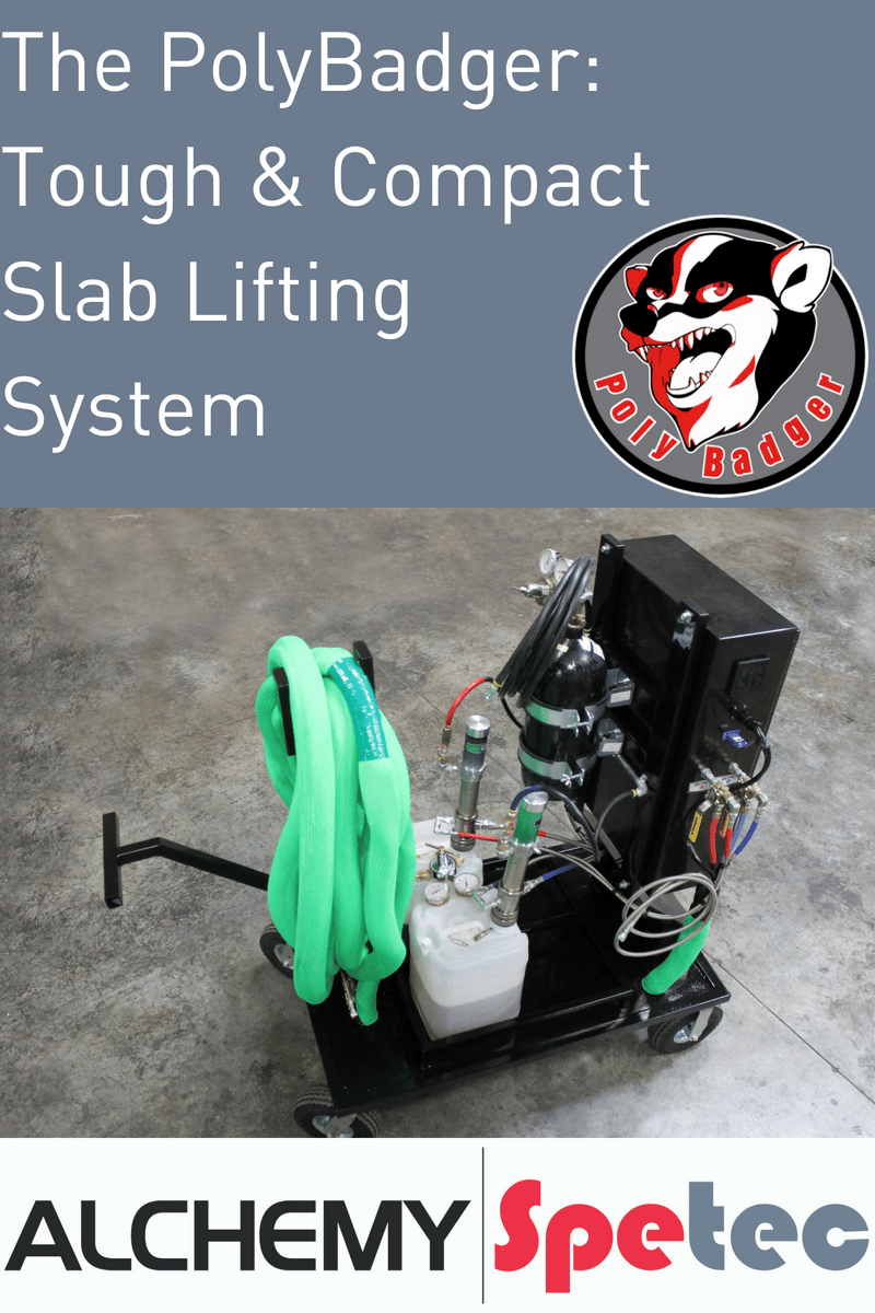The PolyBadger: Tough and Compact Slab Lifting System