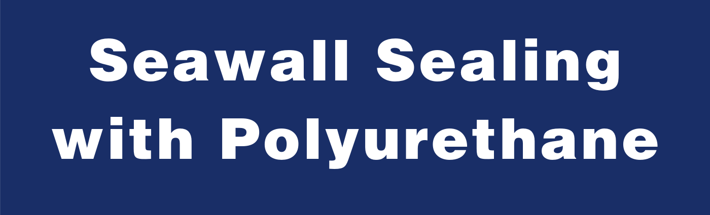  Seawall Sealing with Polyurethane