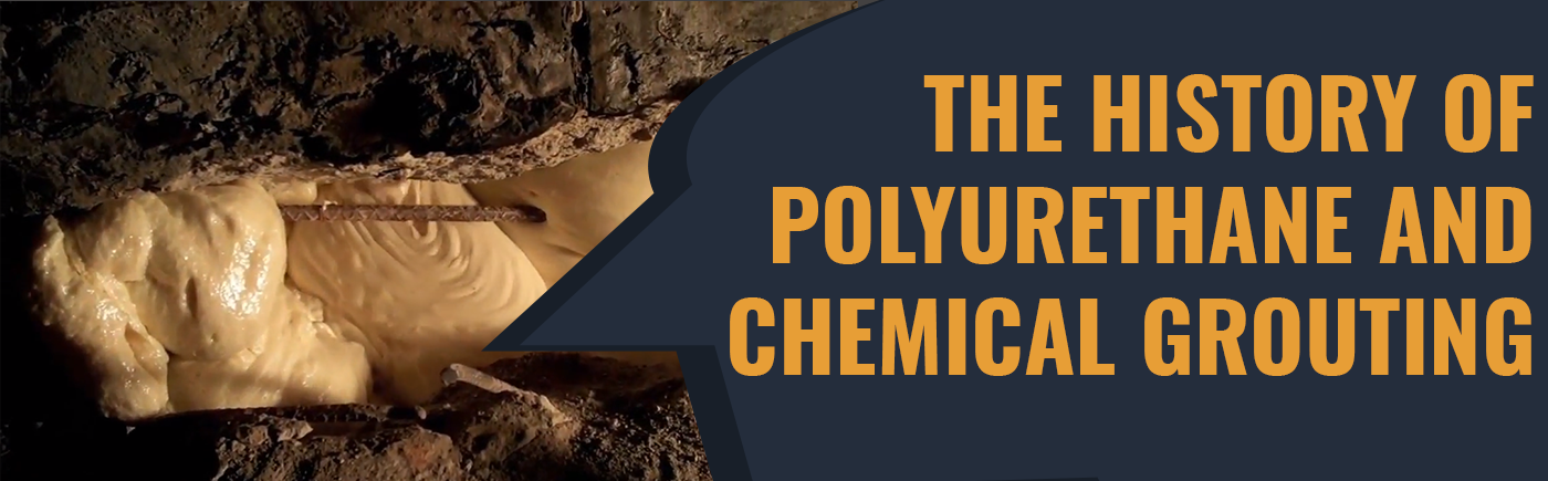 This history of polyurethane and chemical grouting contains a basic overview of how the technology has developed since it was invented in the 1930s.