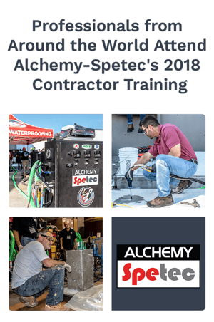 Thanks to all who attended the 2018 training workshop held at Alchemy-Spetec headquarters in Tucker, GA.  This 2.5-day event included programs on Leak Seal, Geotech, Deep Lift and even our ground penetrating radar. Keep an eye out for details on our next training event in the spring of 2019.