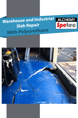 Warehouse and Industrial Slab Repair With Polyurethane