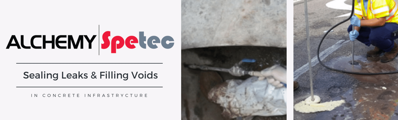Sealing Leaks & Filling Voids in Concrete Infrastructure