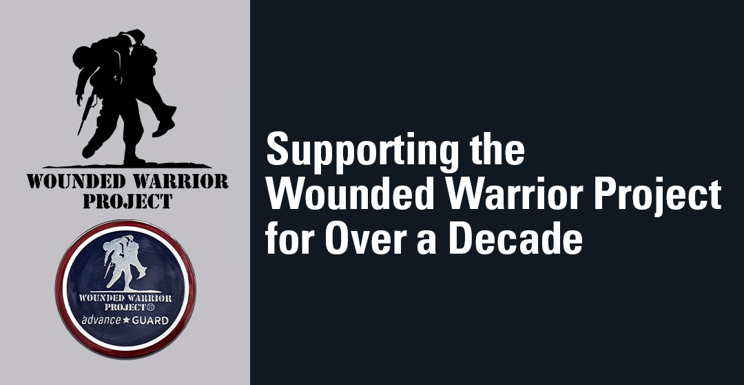 Supporting the Wounded Warrior Project for Over a Decade
